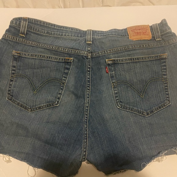 LEVIS a denim cut off shorts 20M - Picture 3 of 6